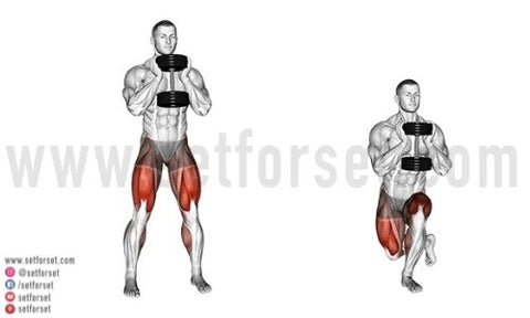 leg workouts dumbbells