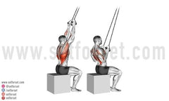 no pull up lat exercises