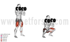 leg exercises with dumbbells