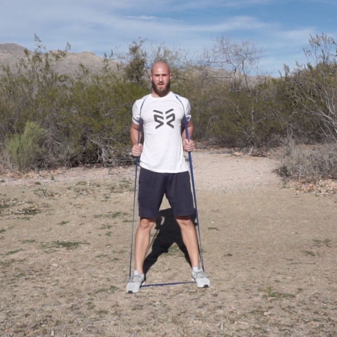 resistance band leg workout routine