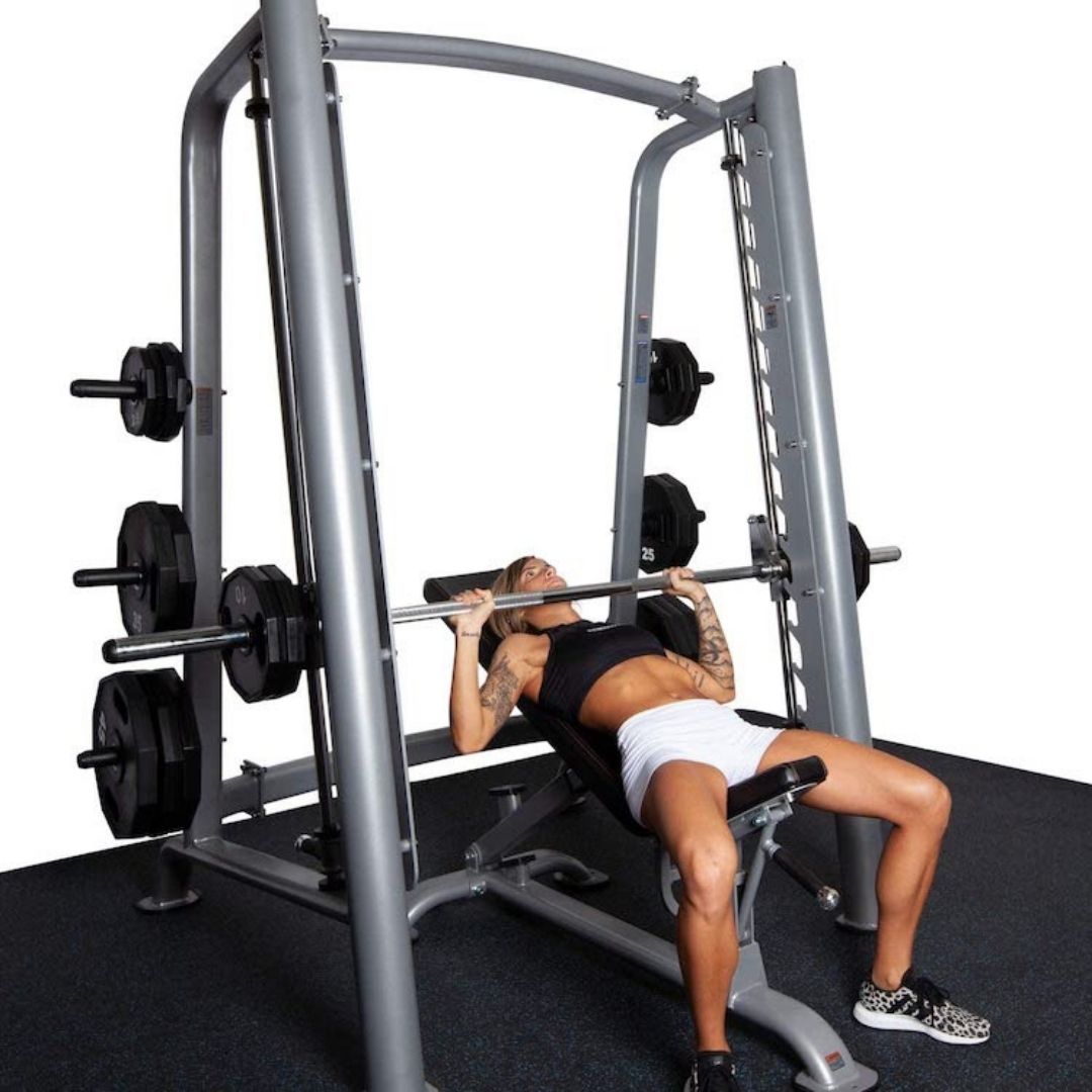 smith machine bar weight