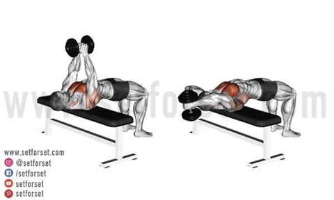 upper chest dumbbells