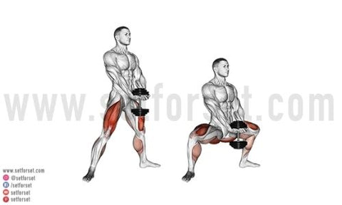 what are the best dumbbell exercises for quads